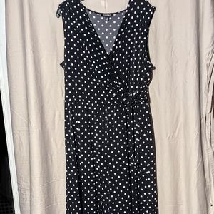 Black polka dot jumpsuit